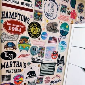 brandy melville other 4 brandy melville stickers poshmark